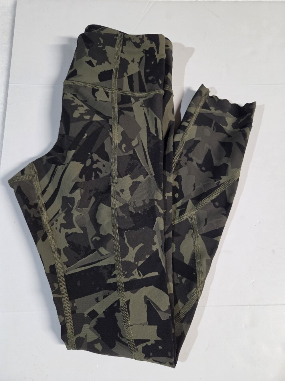 lululemon athletica Olive Green Camo High-Rise Leggings
